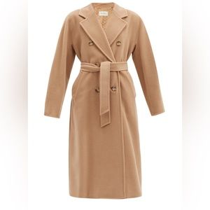 Max Mara 101801 Madame Wool Cashmere Coat - Size 2